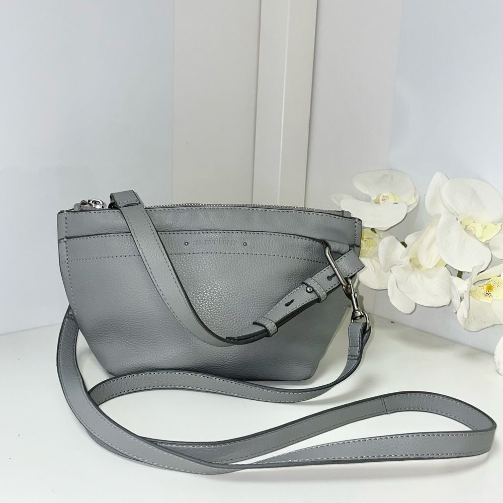 Lucky Brand Gray Crossbody Bag Shoulder Bag